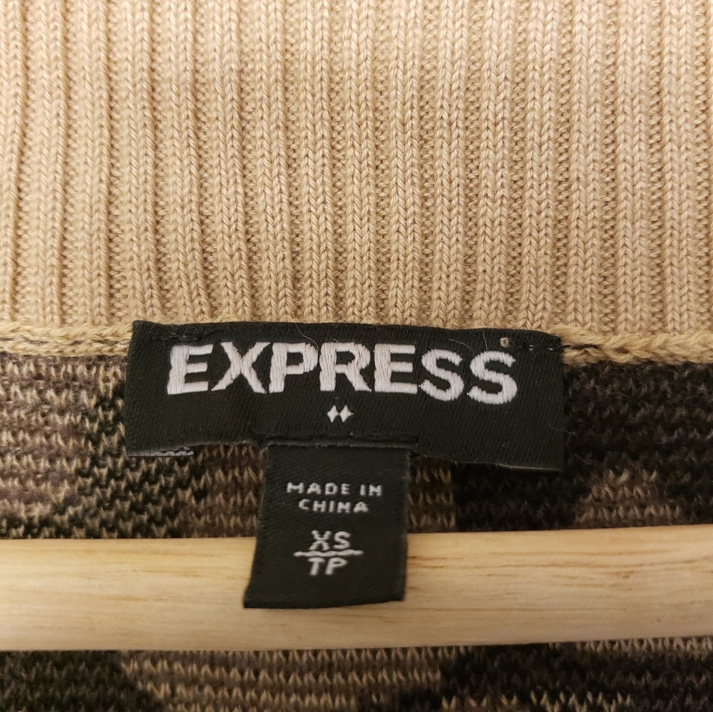 Express Top X-small Leopard Print - Picture 5 of 10
